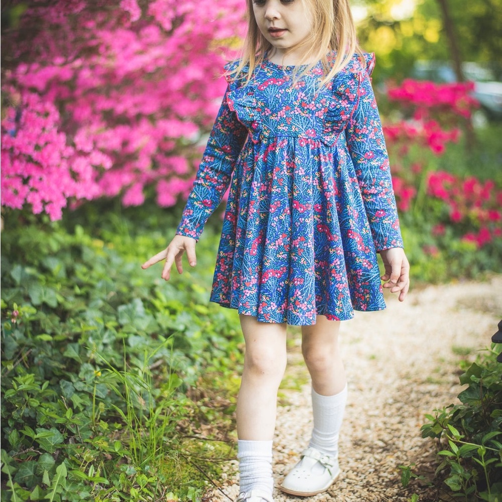 The Proper Peony Winterberry dress